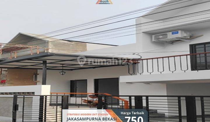 Ready Rumah Strategis 1,5 Lt Mezanin Modern Jakasampurna Bekasi  1