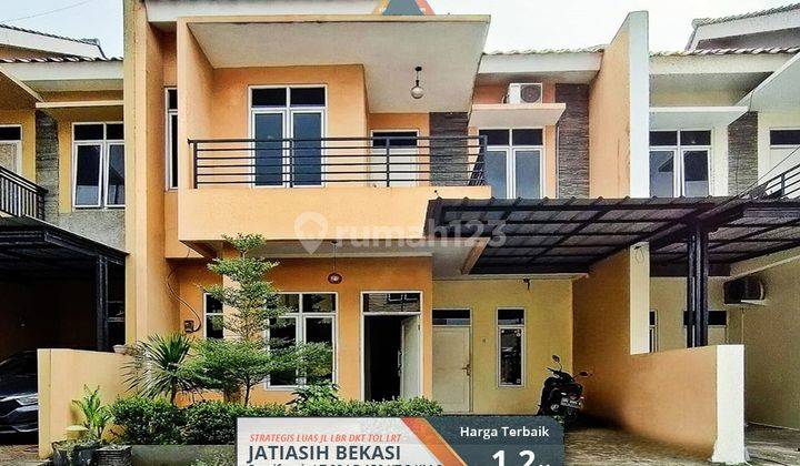 Townhouse Strategis Semfurnis Luas Jl Lbr Jatiasih Bekasi Tol Lrt 1