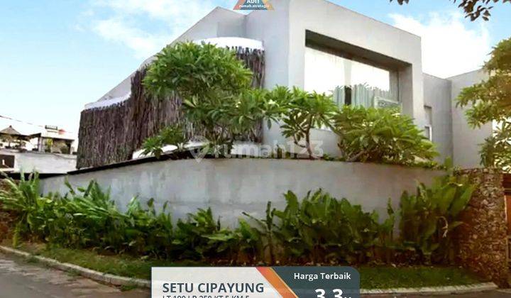 Furnish Townhouse Strategis Modern Setu Cipayung Jakarta Timur 1