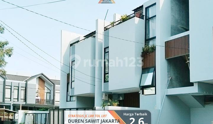 Ready Cluster Modern Strategis Bata Merah Duren Sawit Jakarta Tol