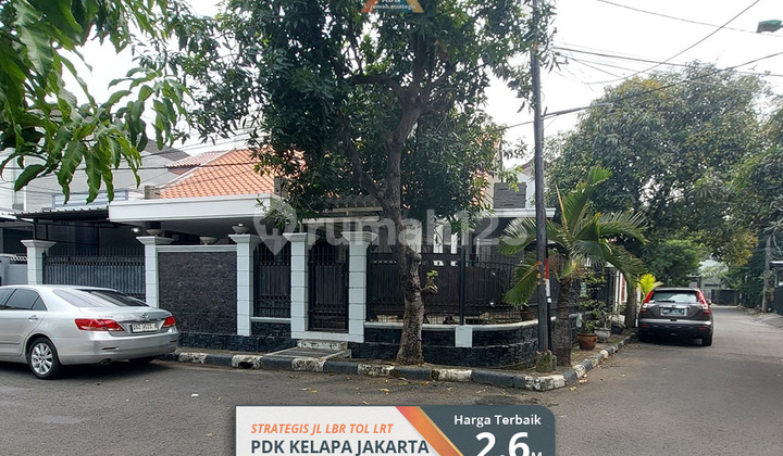 Rumah Strategis Hook Luas Jl Lebar Pondok Kelapa Jakarta Tol LRT Rumah Strategis Hook Luas Jl Lebar Pondok Kelapa Jakarta Tol LRT