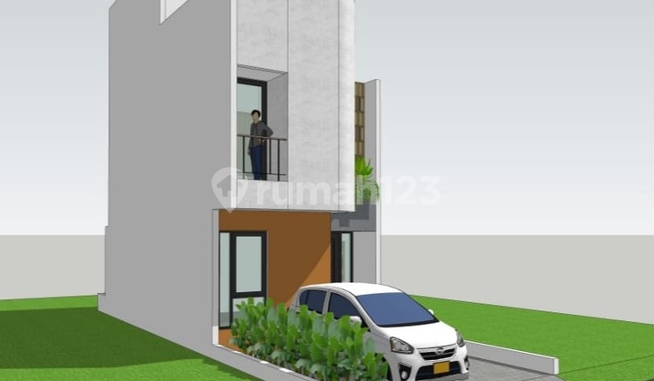 Strategic Modern House on Jl Pekayon Raya, Bt Mrh Galaxy, Bekasi Toll Road