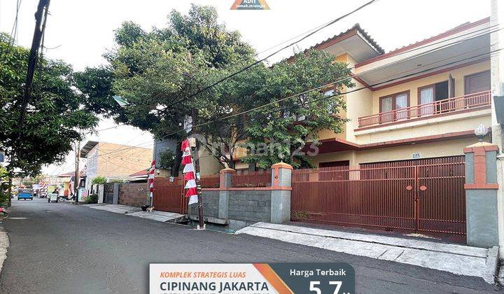 Dijual Cpt Stratgis Luas Jl Lbr Cipinang Muara Jatinegara Jakarta 1