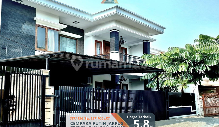 SEMIFURN Strategis Luas Jl Lebar Cempaka Putih Jakarta Pusat Tol