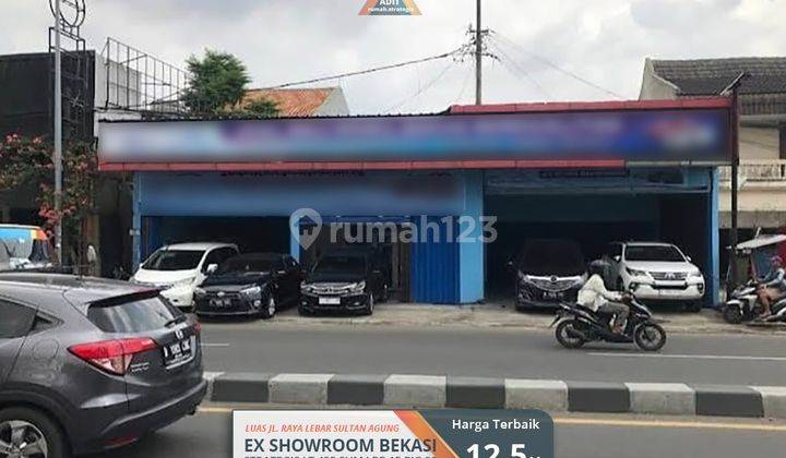 Strategis Luas Ex Showroom+rumah Jl Ry Sultan Agung Bekasi Barat 1