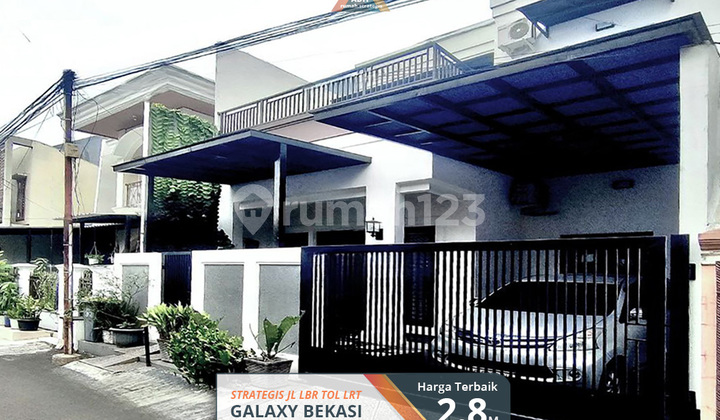 SEMIFURN Rumah Stratgis Modern Luas Galaxy Bekasi Selatan Tol LRT SEMIFURN Rumah Stratgis Modern Luas Galaxy Bekasi Selatan Tol LRT
