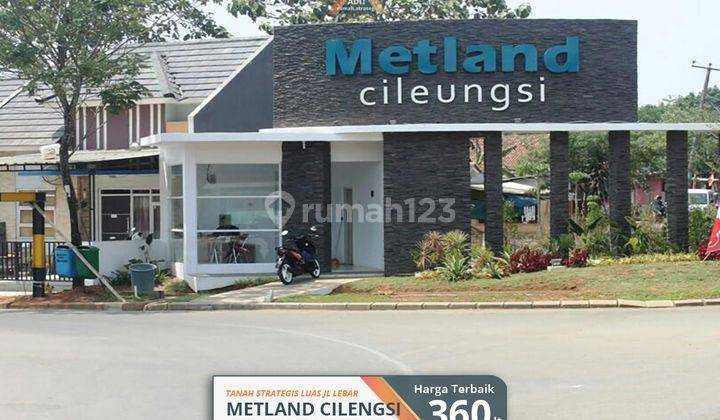 Djual Njop Tanah Strategis Jl Lebar Kavling Metland Cileungsi 1