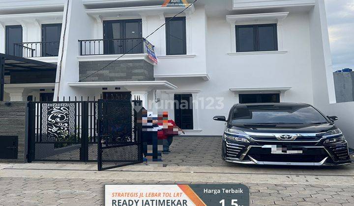 Ready Rumah Baru Jl Lbr Kodau Bekasi Tol jatiwarna LRT Jatibening 1