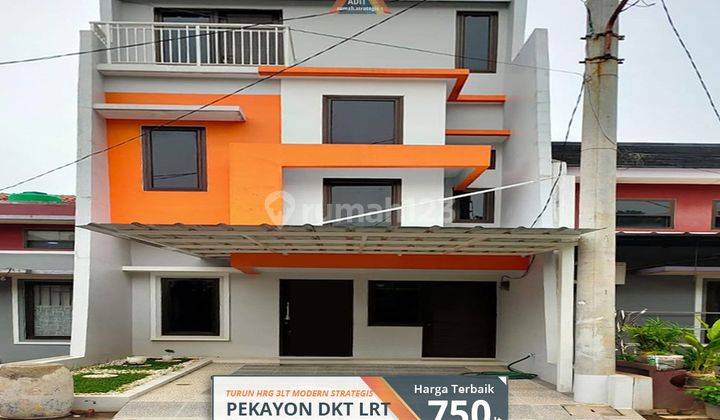 Trn100jt Redy Cluster Stratgis 3Lt Pekayon Bekasi Lrt Tol Jakarta 1