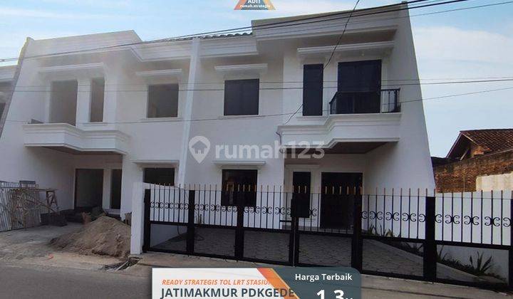 Turun 150jt Rumah Baru Jatimakmur Pdk Gede Bekasi Dkt Tol Lrt Jkt 1