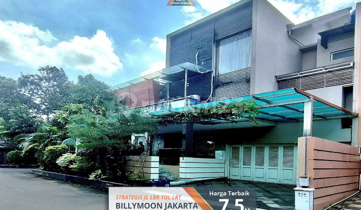 Semfurn Townhouse Strategis Mewah Luas Bilymoon Jakarta Timur Tol