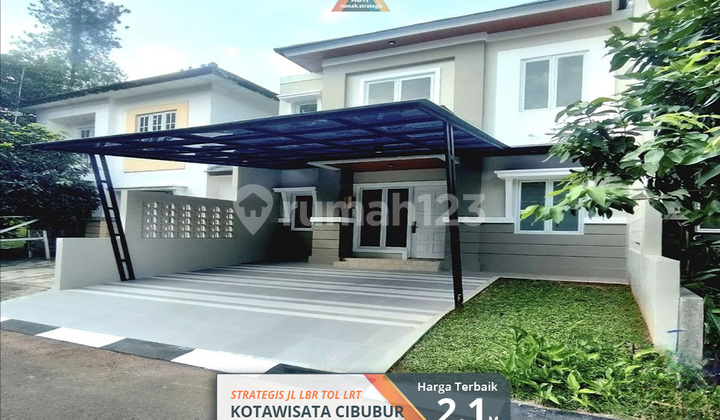 Ready Semifurn Cluster Strategis Luas Jl Lbr Kota Wisata Cibubur