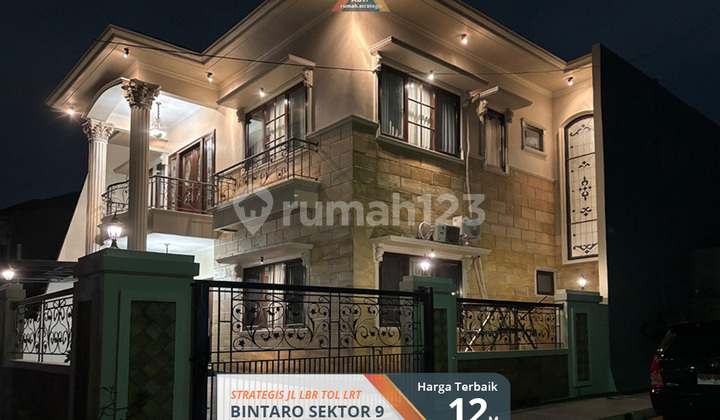 Strategic Luxury House Price Drop With Pool, Jl Lbr Bintaro Sector 9
