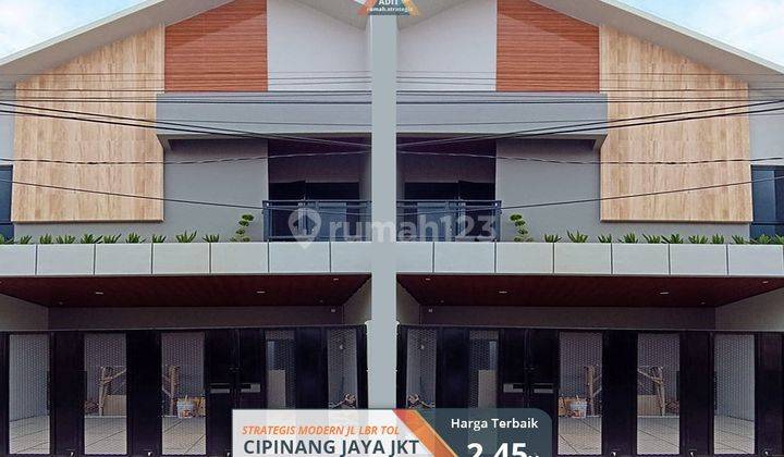 Baru Stratgis Modern Jl Lbr Cipinang Jaya Jatinegara Jakarta Tol 1