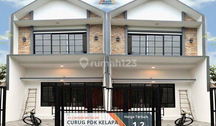 Rumah Baru Strategis 3LT Curug Pondok Kelapa Jakarta Timur 1