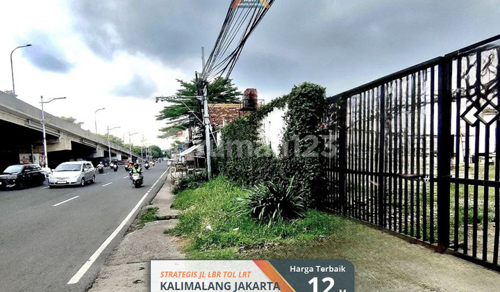 Jual Sewa Tanah Stratgis Luas Jl Kalimalang Jakarta Timur Tol LRT