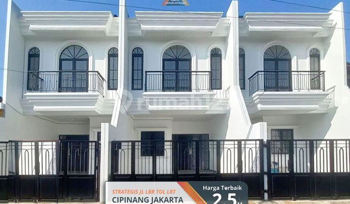 Ready Rumah Baru Stratgis Modern Jl Lbr Cipinang Cempedak Jakarta