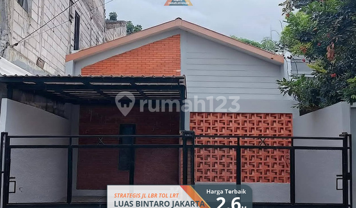 Ready Komplek Strategis Baru Luas Jl Lbr Veteran Bintaro Jakarta