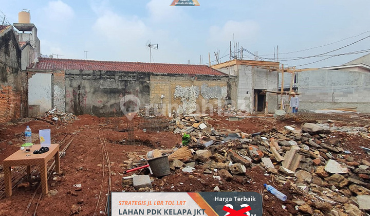 Turun Harga Tanah Stratgis Luas Dkt Taman Kota Pdk Kelapa Jakarta