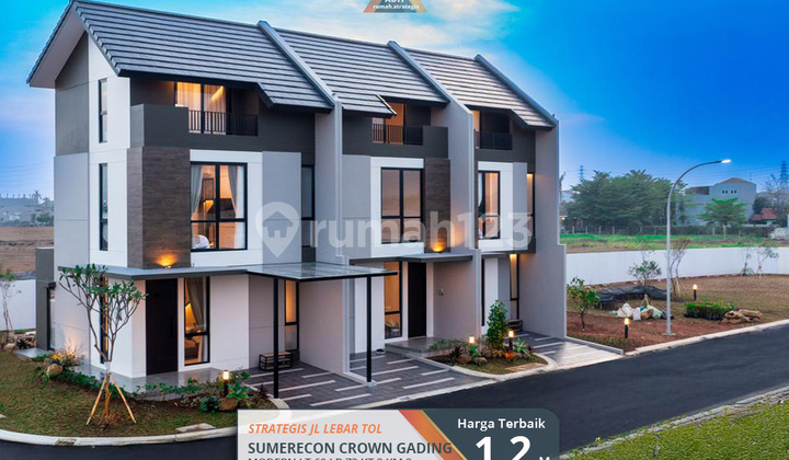 New Cluster Summarecon Crown Gading Timur Jakarta Tol
