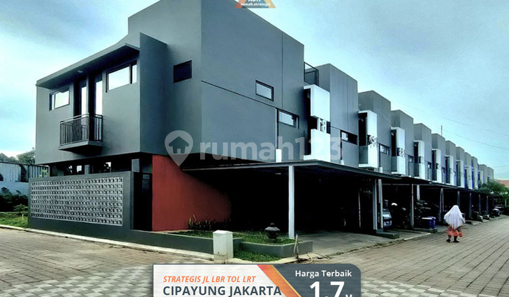 Townhouse Strategis Modern Jl Lebar Cipayung Jakarta Timur Tol
