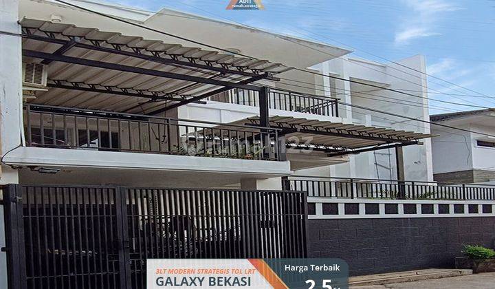 Semifurnis Strategis Modern 3Lt Luas Jl Lbr Galaxy Bekasi Tol Lrt 1