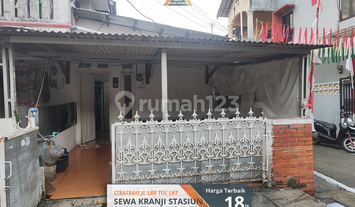 Sewa Rumah Strategis Jl Lebar Kranji Bekasi Dkt Stasiun LRT Tol 2