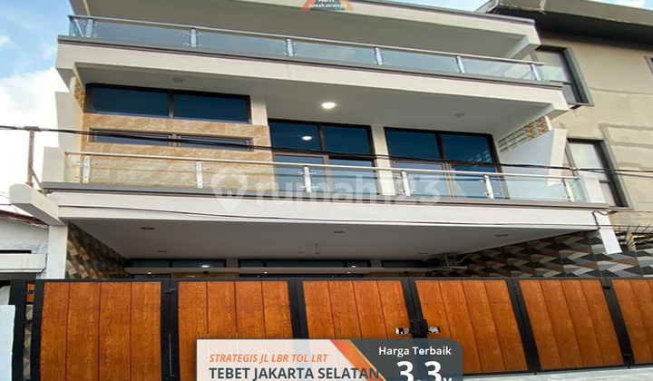 Ready 3Lt Rumah Mewah Strtgis Modern Jl Lbr Tebet Jakarta Selatan