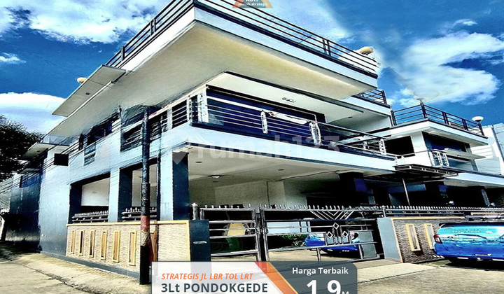 Turun Harga 3Lt Semifurn Stratgis Hook Luas Jl Lbr Pdkgede Bekasi