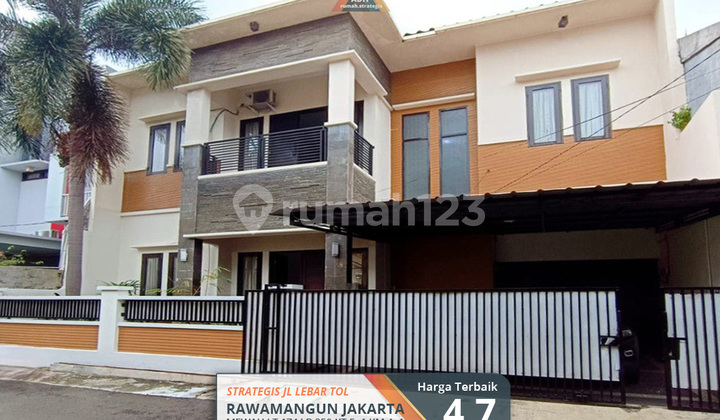 Semifurn Rumah Strategis Luas Jl Lebar Rawamangun Jakarta Tol Semifurn Rumah Strategis Luas Jl Lebar Rawamangun Jakarta Tol