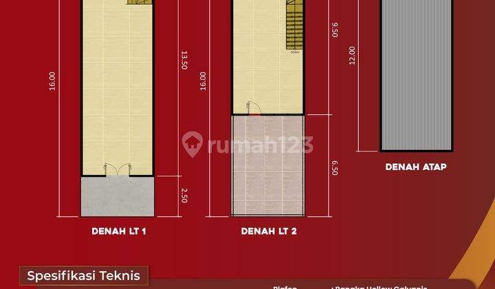 Ruko Modern Strategis Rame Jl Lebar Kota Bekasi Dkt Sumerecon 2