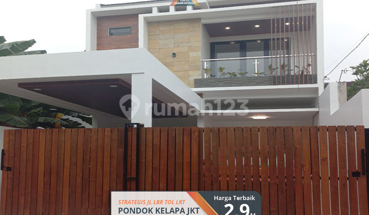 Ready Komplek Strategis Modern Luas Pdk Kelapa Jakarta Timur Tol