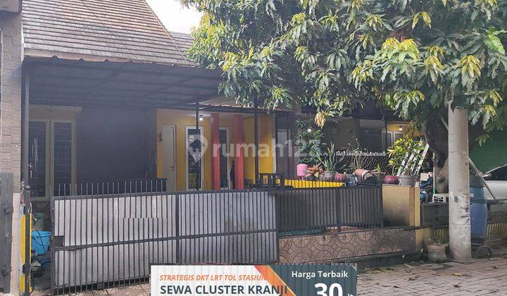 Sewa Cluster Strategis Jl Lebar Stasiun Kranji Tol LRT Jakarta AC 1