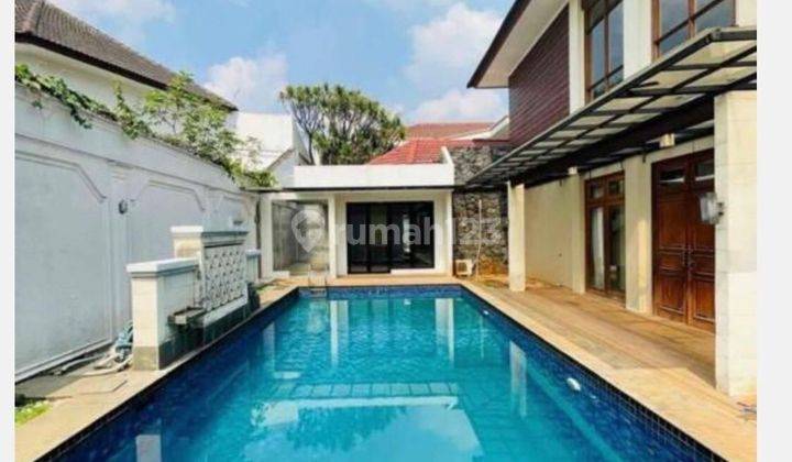 Rumah di Cilandak jaksel 670mtr kt 5 bbs bjr SHM s pool 2 Lantai 1