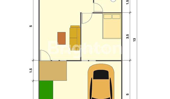 RUMAH MODERN MINIMALIS DI MEDOKAN SURABAYA DEKAT RUNGKUT, GUNUNG ANYAR 2