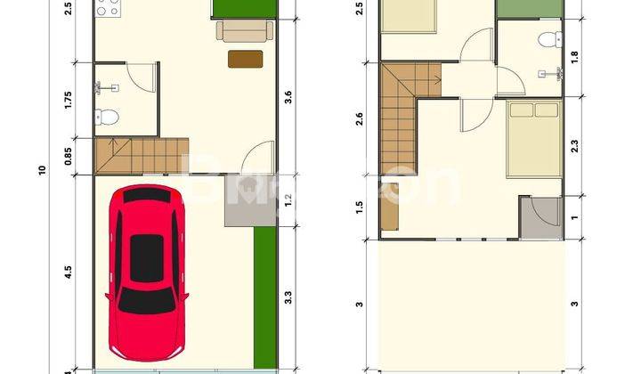 Rumah Modern Di Gunung Anyar Dekat Wiguna, Rungkut, Medokan 2