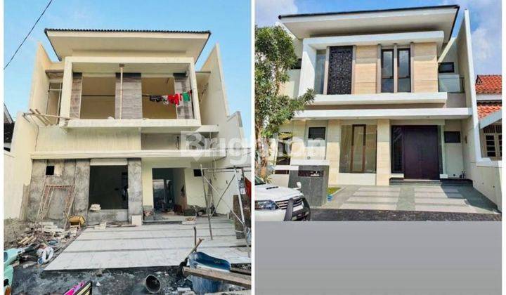 Rumah Modern Minimalis Di Medokan Surabaya Dekat Gunung Anyar, 1