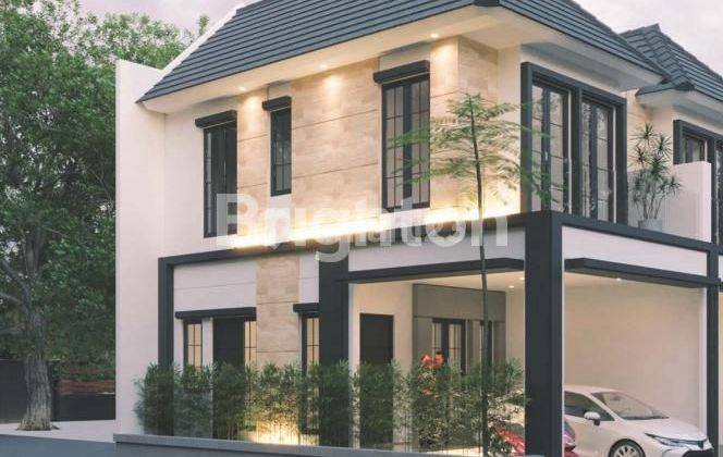 Rumah Modern Baru Di Ketintang Surabaya Dekat Ahmad Yani 1