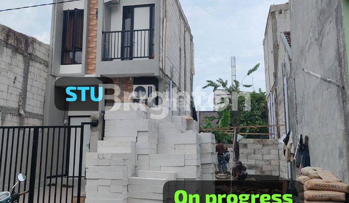 Rumah Modern Minimalis Di Medokan Surabaya 600jutaan 1