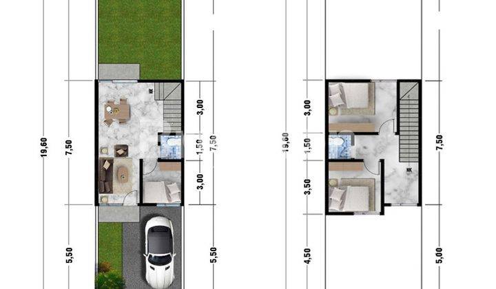 RUMAH BARU 2 LT DI WONOREJO SURABAYA DEKAT RUNGKUT, MEDOKAN, GUNUNG ANYAR 2