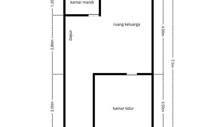 Selling Onprogress House in Gunung Anyar Surabaya, 1 Bedroom 2
