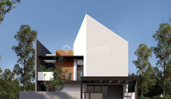 Rumah Skandinavian Luas 175 Desain Modern Pango Raya 7