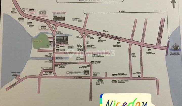 Di Jual Tanah 6.500 m² di Kalinda, Lampung Selatan 4