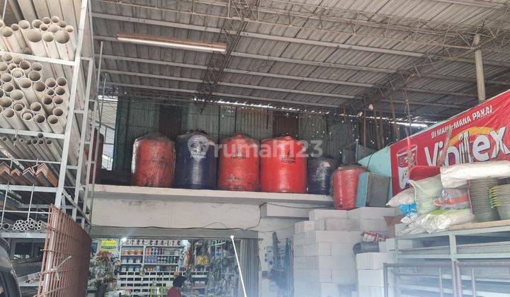 Di jual / take over usaha matrial di pinggir jalan besar, ramai 3