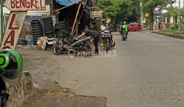 Lahan Tepi Jalan Raya Pancoran Mas Cocok Untuk Komersil Dijual  1