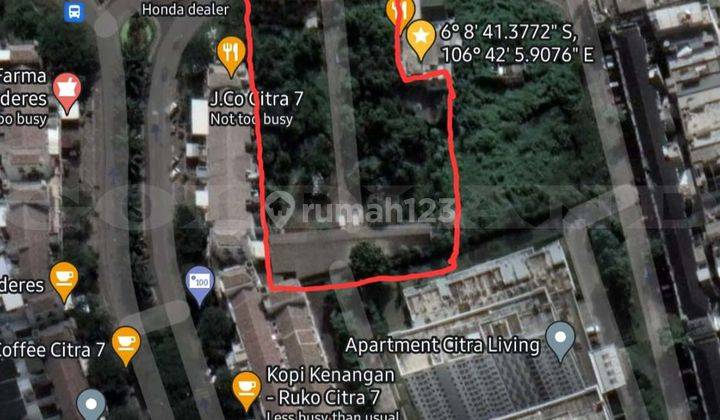 Kode 18984 Ir , Dijual Tanah Kalideres, Luas 5000 Meter 2