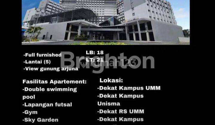 APARTEMEN BEGAWAN DEKAT KAMPUS KOTA MALANG 1