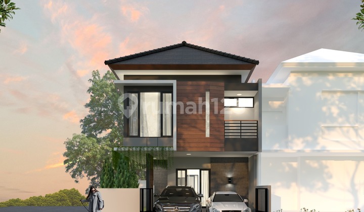 Rumah 2 Lantai Baru di Sektor 9-Bintaro, Tangerang Selatan