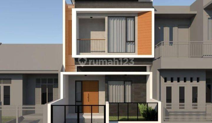 Rumah 2 Lantai Baru SHM di Graha Raya, Tangerang Selatan 1