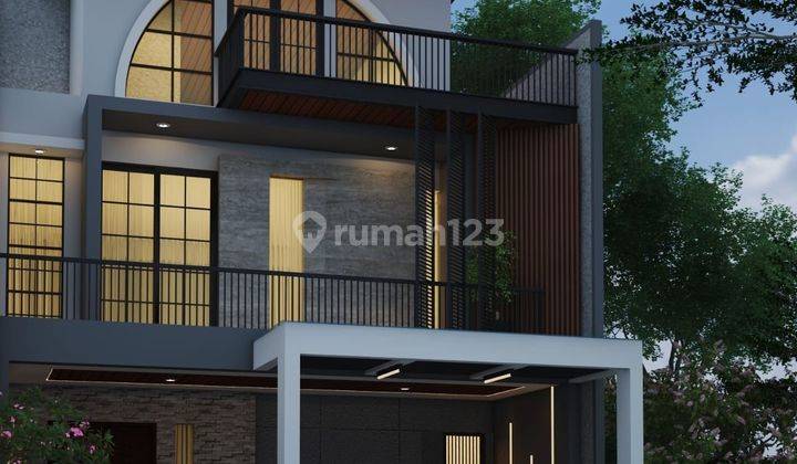 Rumah 3 Lantai Baru Gress ada Artic rooftop di Citraland dekat pakuwon graha family surabaya barat 2
